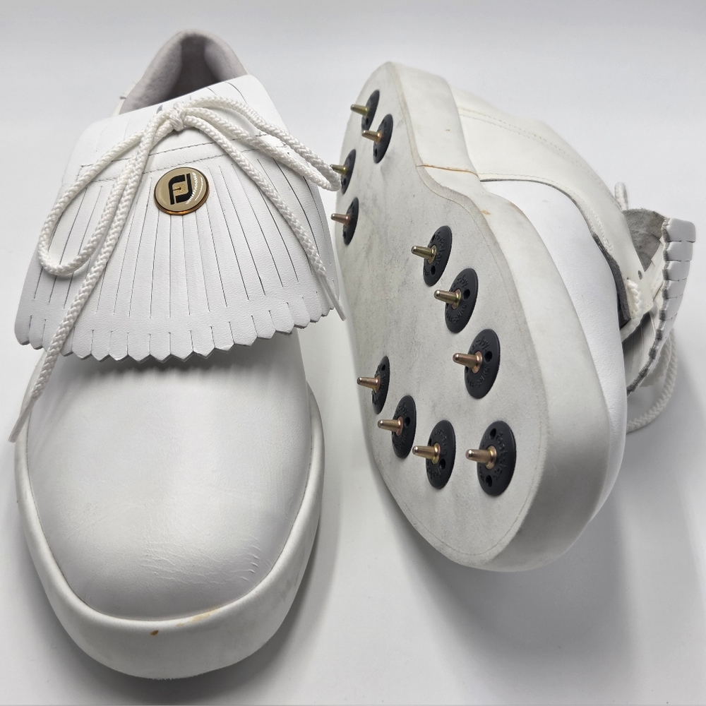 FootJoy Soft-Joys II White Athletic Golf Shoes